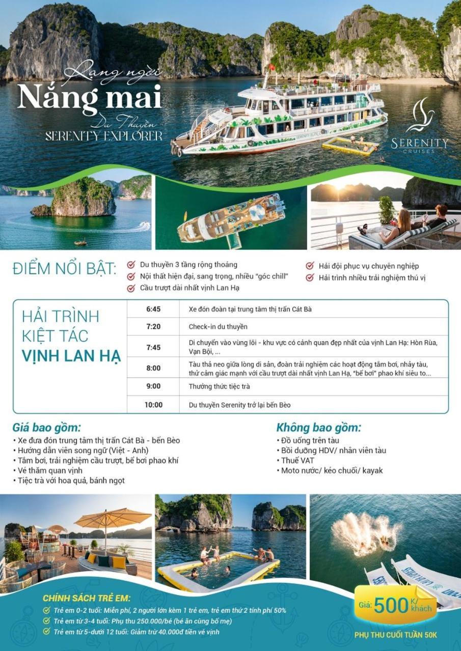 Nhat Anh Hotel Cat Ba Dong Khe Sau Zewnętrze zdjęcie